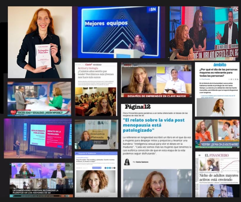 Flora Proverbio, fundadora de GranSpan y referente en economía de la longevidad